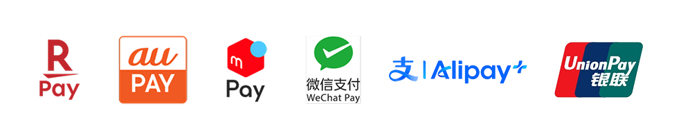 お支払いできるカードの種類